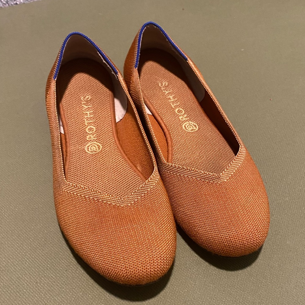 Size 12 Fawn Rothy’s The Flat